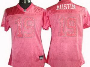 Miles Austin #19 Pink Dallas Cowboys Women's Jersey