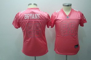 Dez Bryant #88 Pink Dallas Cowboys Women's Jersey