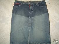 Hot Kiss Jean Skirt