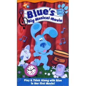 Blue's Big Musical Movie VHS