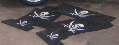 Mat Set for US Mini - Jolly Roger