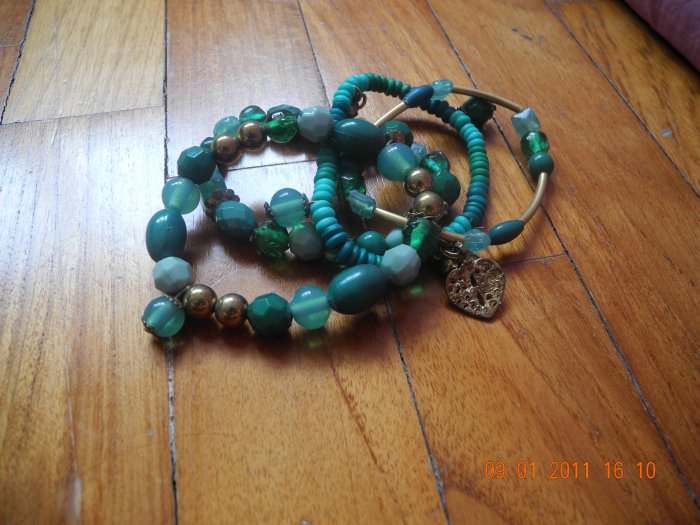 Green Stones Bracelet