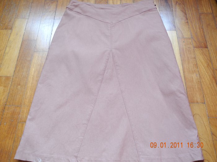 Brown Formal Skirt