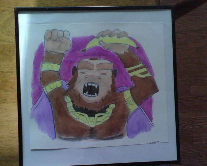 "Grodd Want 'Nana!"