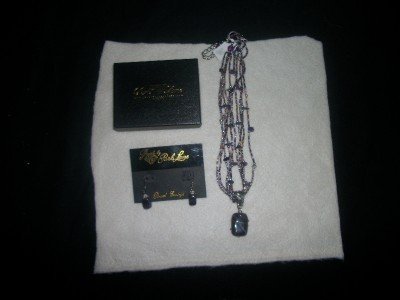 ROCK ON NECKLACE AND EARRING SET~ JEWELS BY PARK LANE~