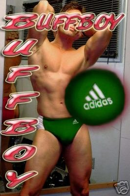 BUFFBOY ADIDAS LYCRA TEAM SWIMSUIT-HIGHSCHOOL ISSUEgn S