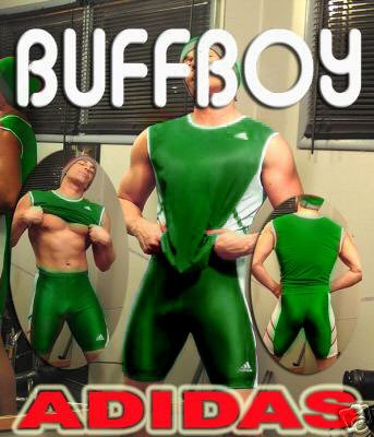 BUFFBOY ADIDAS LYCRA CYCLE BIKE JAMMERS SHORTS GR XL