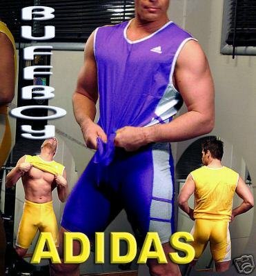 BUFFBOY ADIDAS LYCRA CYCLE BIKE JAMMERS SHORTS PR XL