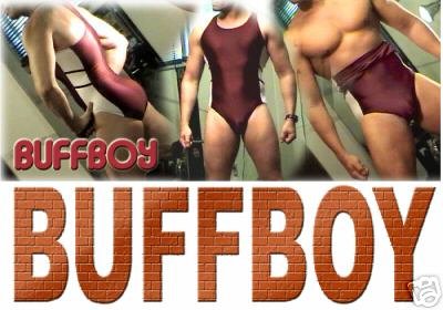 BUFFBOY ADIDAS LYCRA GYMNASTICS LEOTARD SINGLET MRN m