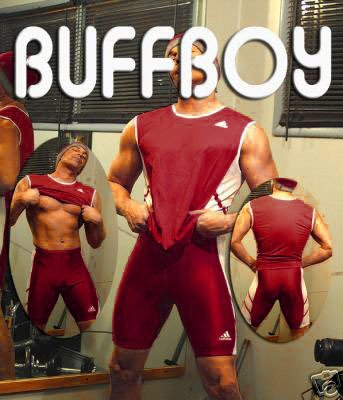 BUFFBOY ADIDAS LYCRA SHORTS NYLON SHIRT SINGLET COMBO
