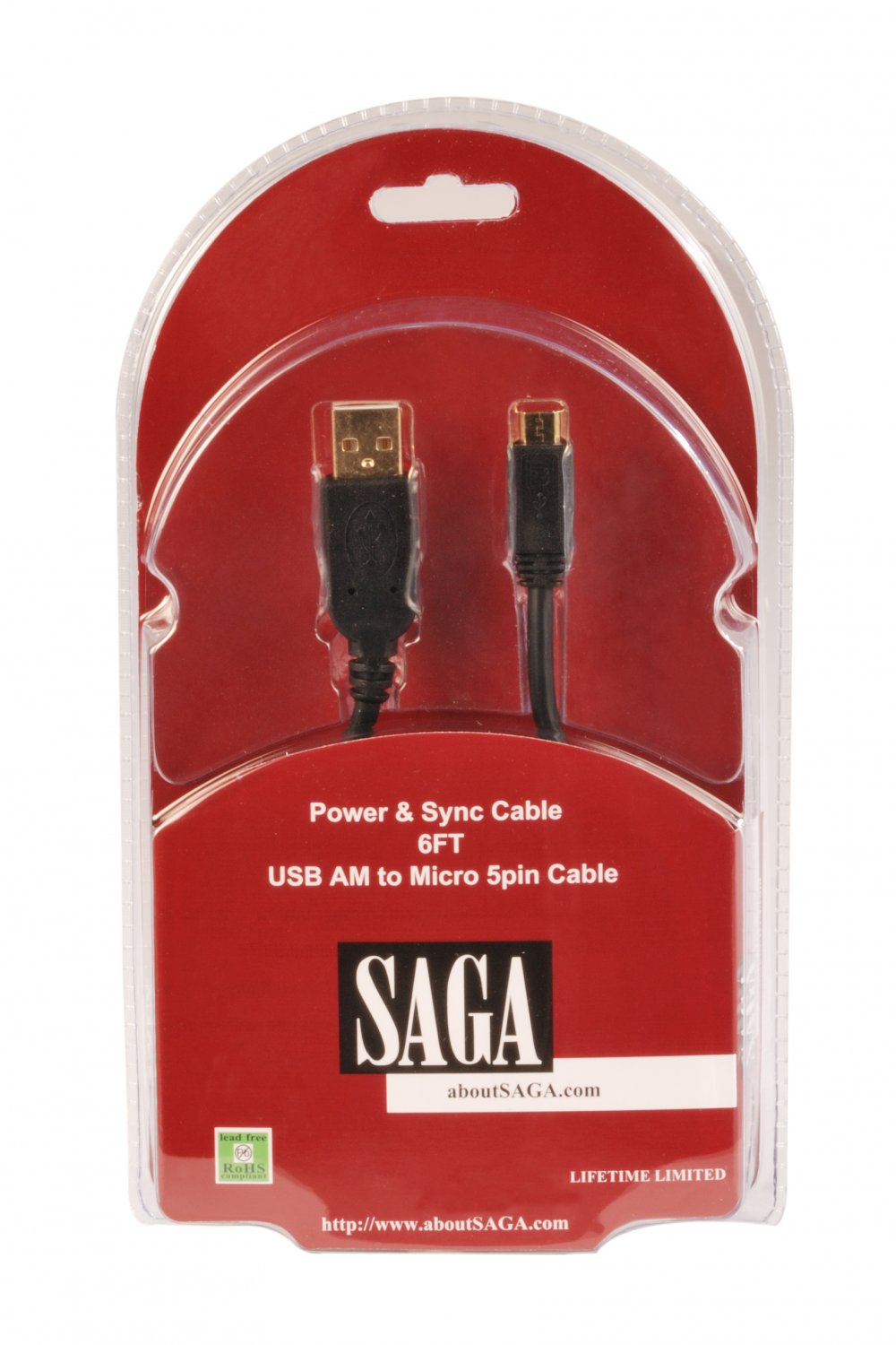 AboutSAGA 5ft MICRO HDMI TO HDMI A male -Retail pack