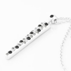 Swarovski Crystal Necklace - Lisette (Jet)