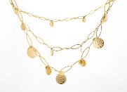 Gold Layer Necklace - Tessoro