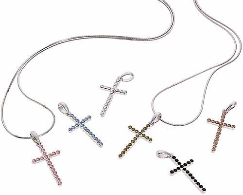 Swarovski Crystal Necklace Pendant âCROSSâ