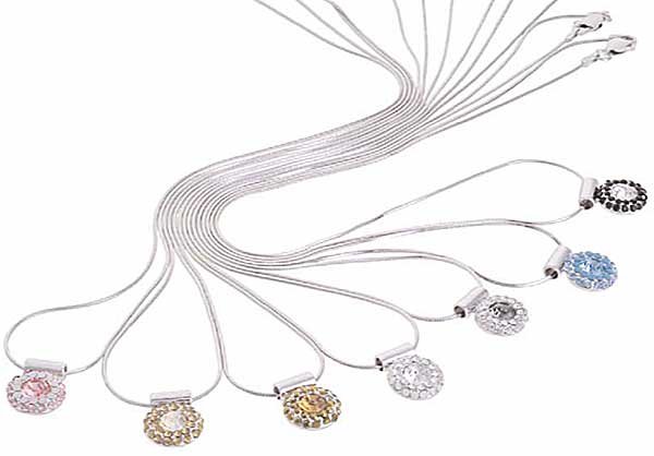 Swarovski Crystal Necklace Pendant âOMNIAâ