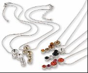 Swarovski Crystal Necklace Pendant âWATERFALLâ