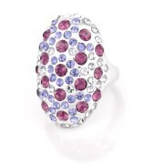 Swarovski Crystal Ring - Chantel (Violet)