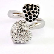 Swarovski Crystal Ring - Isemay (Jet)