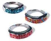Swarovski Crystal Ring "CUBIC"