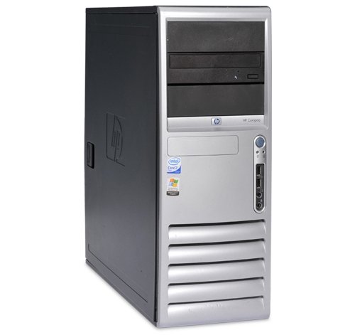 HP Compaq 750 GB hard drive intel dual-core 3.40 GH computer