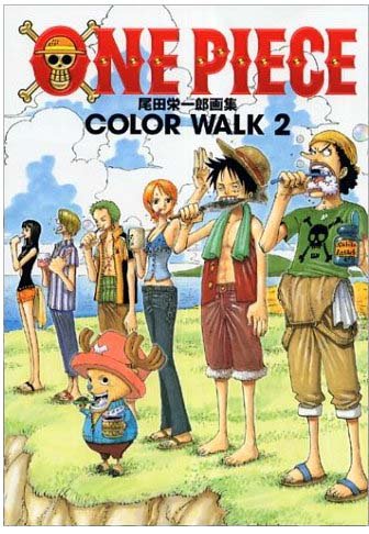 Color Walk Vol.2 (One Piece Illustration) (Japanese Book)