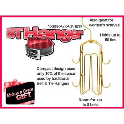 Belt and Tie Rack, World's Best belt and tie hanger!