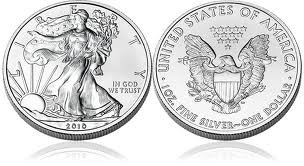 2008 American Eagle 1 Troy Oz. Silver Coin, .999 Fine