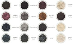 Shadey Minerals Black Mineral Eyeshadows 5gr