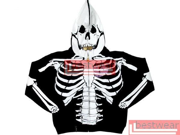 Brand New L.R.G. LRG Dead Serious Skeleton Hoodie LRGH01 Size XL