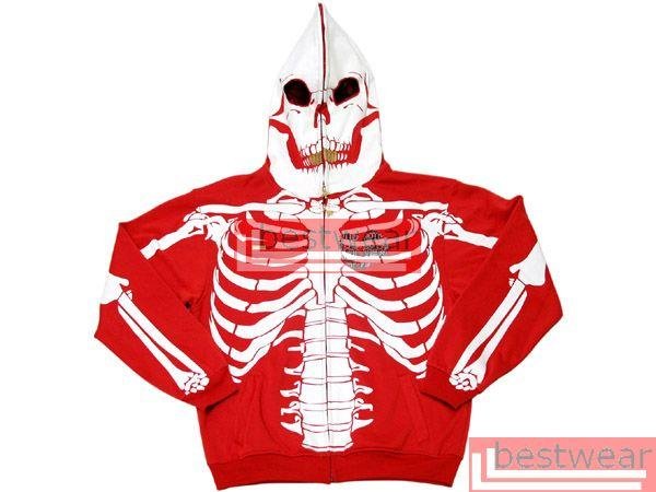 Brand New L.R.G. LRG Dead Serious Skeleton Hoodie LRGH02 Size XXXL 3XL