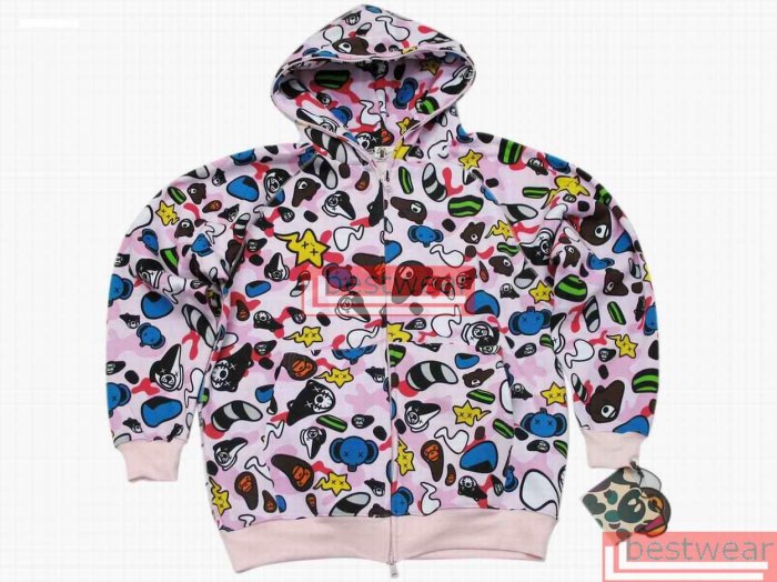 Brand New Bape Bathing Ape Animal Kingdom Safari Baby Milo BH16 Size XL