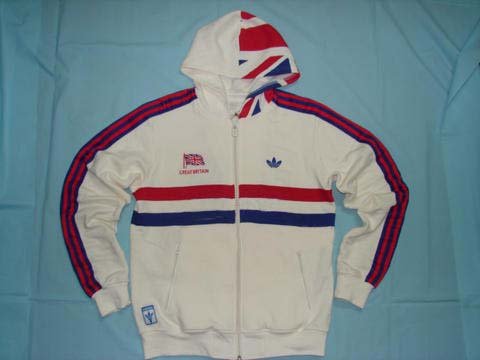 Adidas Hooded Track Jacket Great Britian