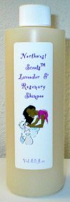 Northwest Scents Lavender Rosemary Shampoo For Dry, Curly, Color Treated & Ethnic Hair 8 oz bottle