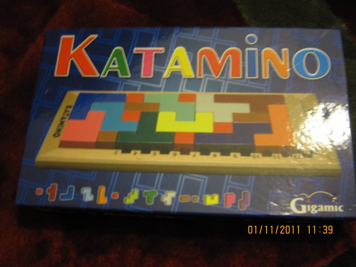 KATAMINO BOARD GAME MINT AND COMPLETE