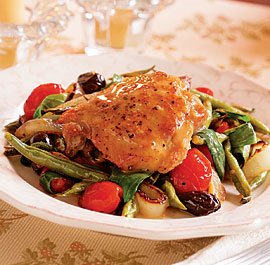 Paprika sage marinated chicken tighs