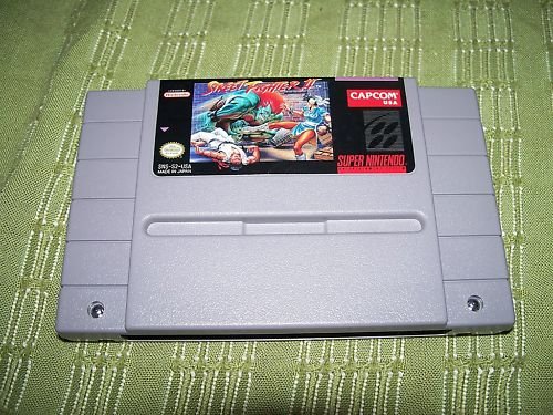 Street Fighter II SNES Game Super Nintendo