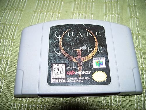 Quake N64 Game Nintendo 64