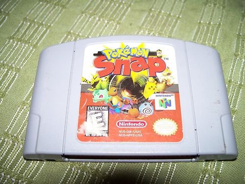 Pokemon Snap N64 Game Nintendo 64