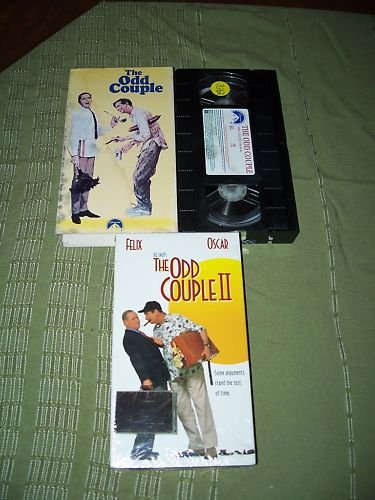 The Odd Couple I&II VHS Jack Lemmon Walter Matthau NEW