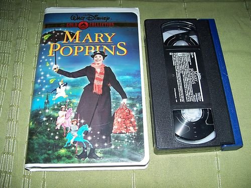 Walt Disney's Gold Collection Mary Poppins VHS