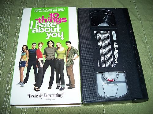 10 Things I Hate About You VHS Heath Ledger