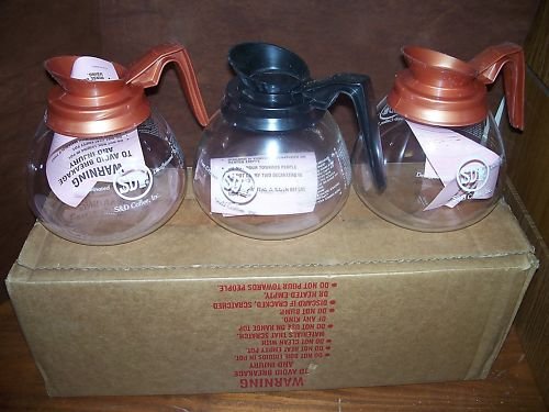 Brand NEW Box of 3 Coffee Pots Restaurant Catering