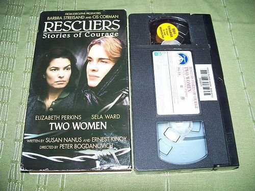 Rescuers Stories of Courage VHS Sela Ward Elizabeth Per