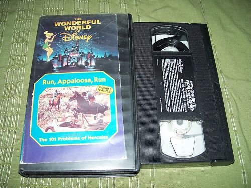 Wonderful World of Disney Run, Appaloosa, Run VHS RARE