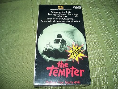 The Tempter VHS NEW 1978 cult classic sugg. ret. $59.95