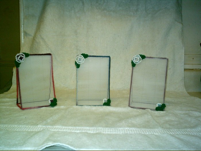 Plastic Canvas earring holder