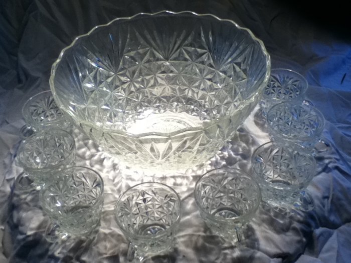 punch bowl set
