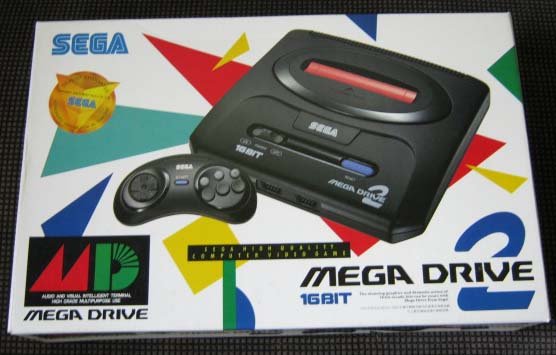 NEW BOXED SEGA GENESIS MEGA DRIVE 2 CONSOLE