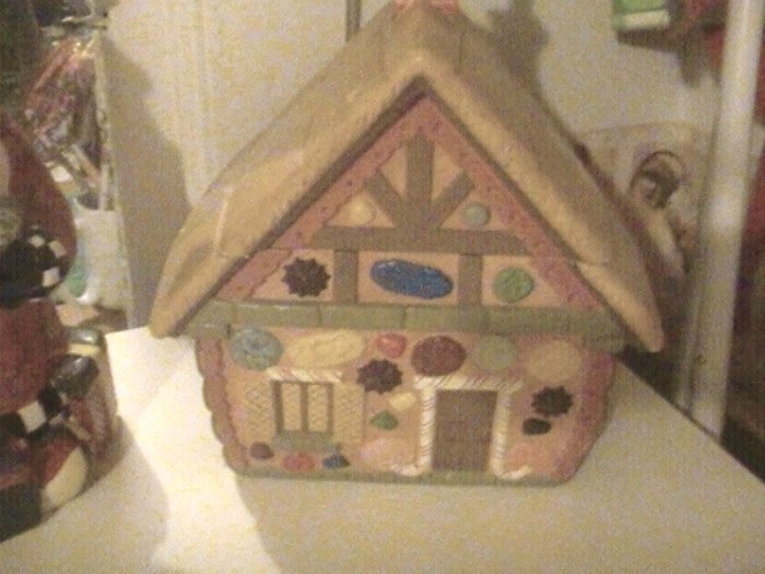 ginger bread cookie jar