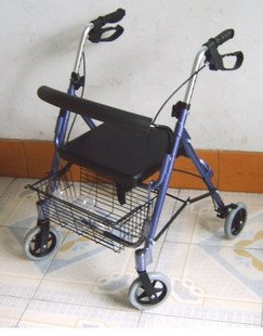 2SHC11-WLK003 Walker/ Walker Frame with shopping basket and seat